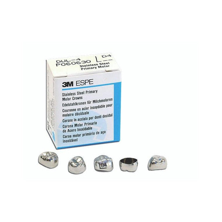 Stainless Steel Primary Molar Crowns